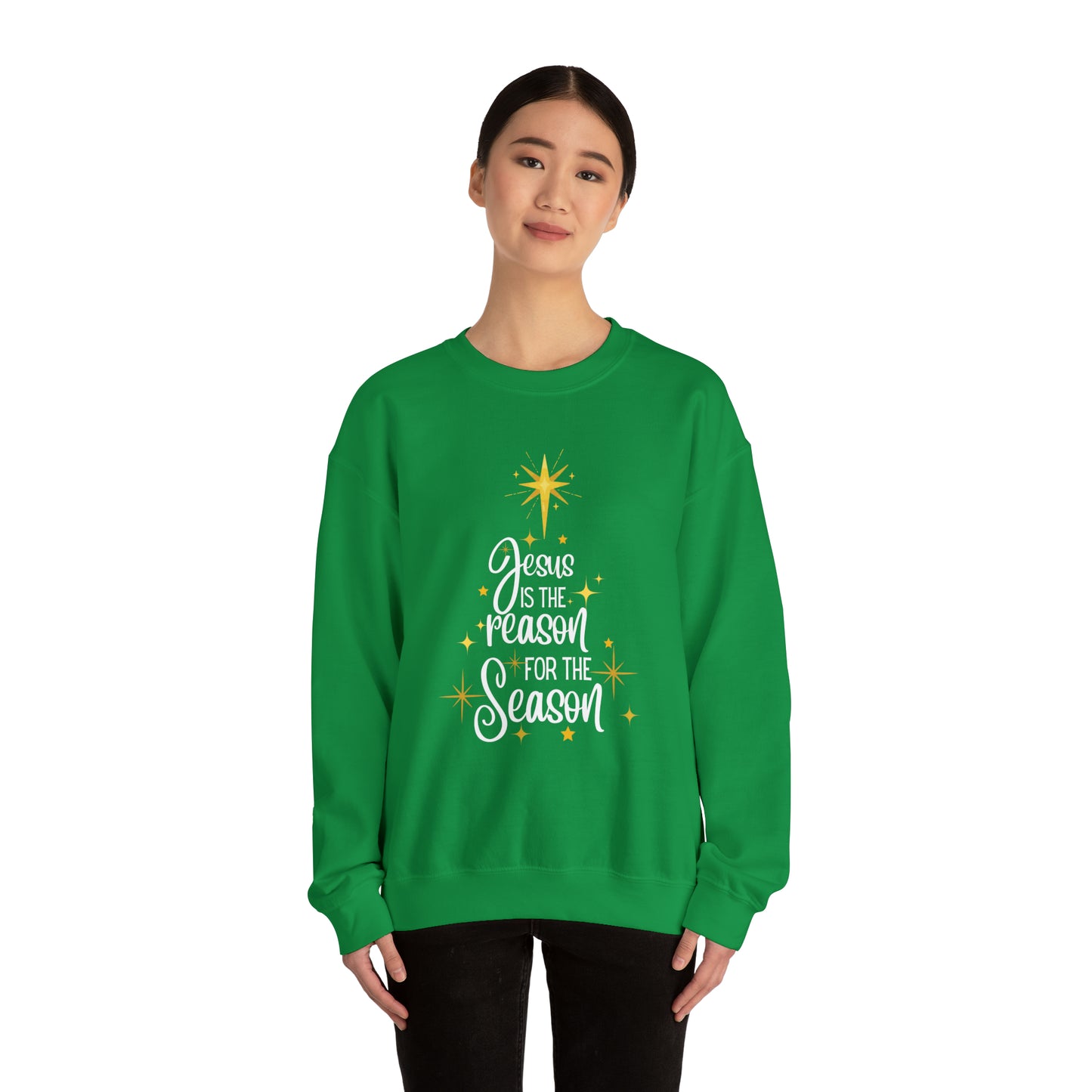 Jesus is the Reason for the Season Crewneck Sweatshirt