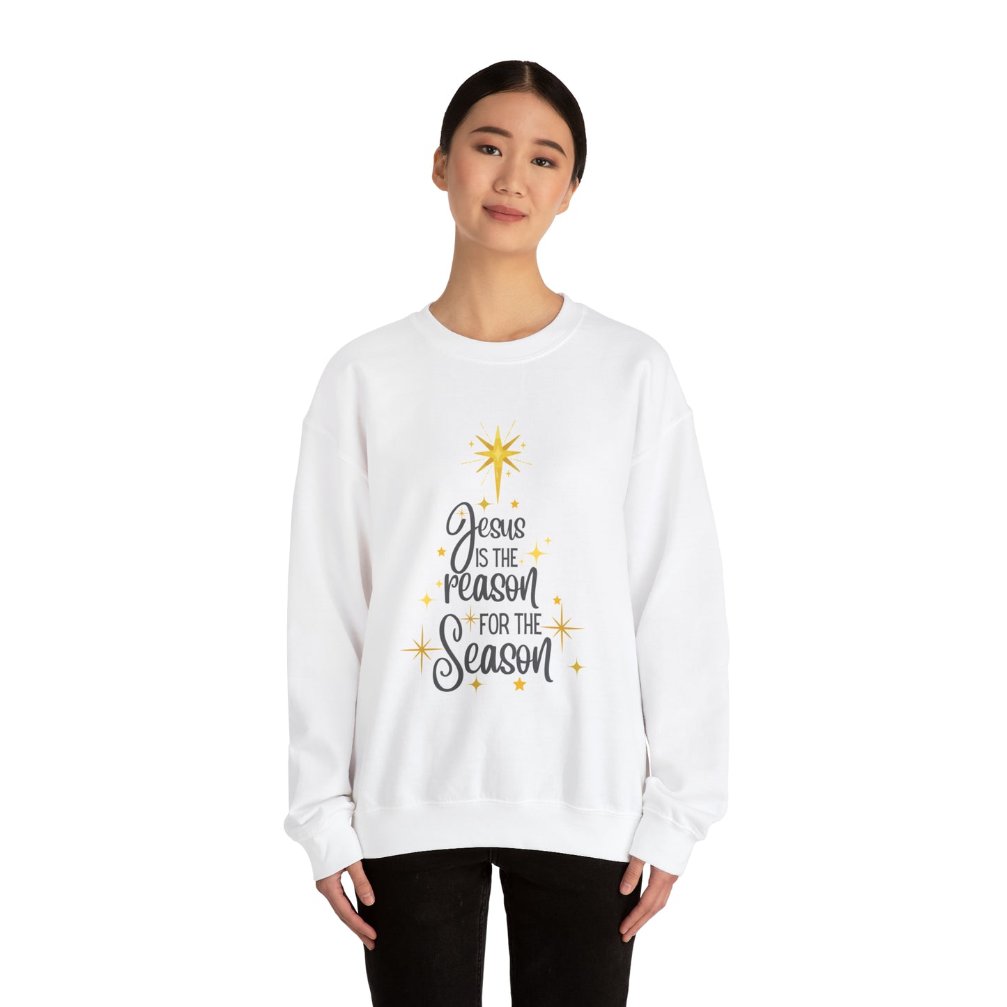 Jesus is the Reason for the Season Crewneck Sweatshirt