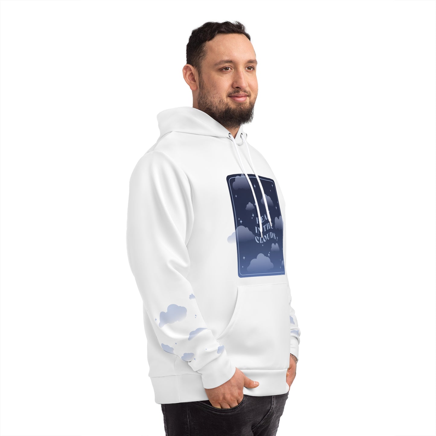 Head In the Clouds Hoodie White