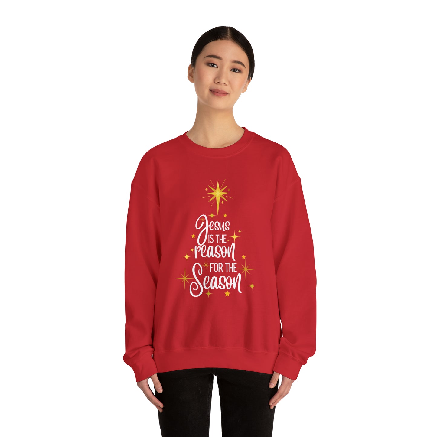 Jesus is the Reason for the Season Crewneck Sweatshirt