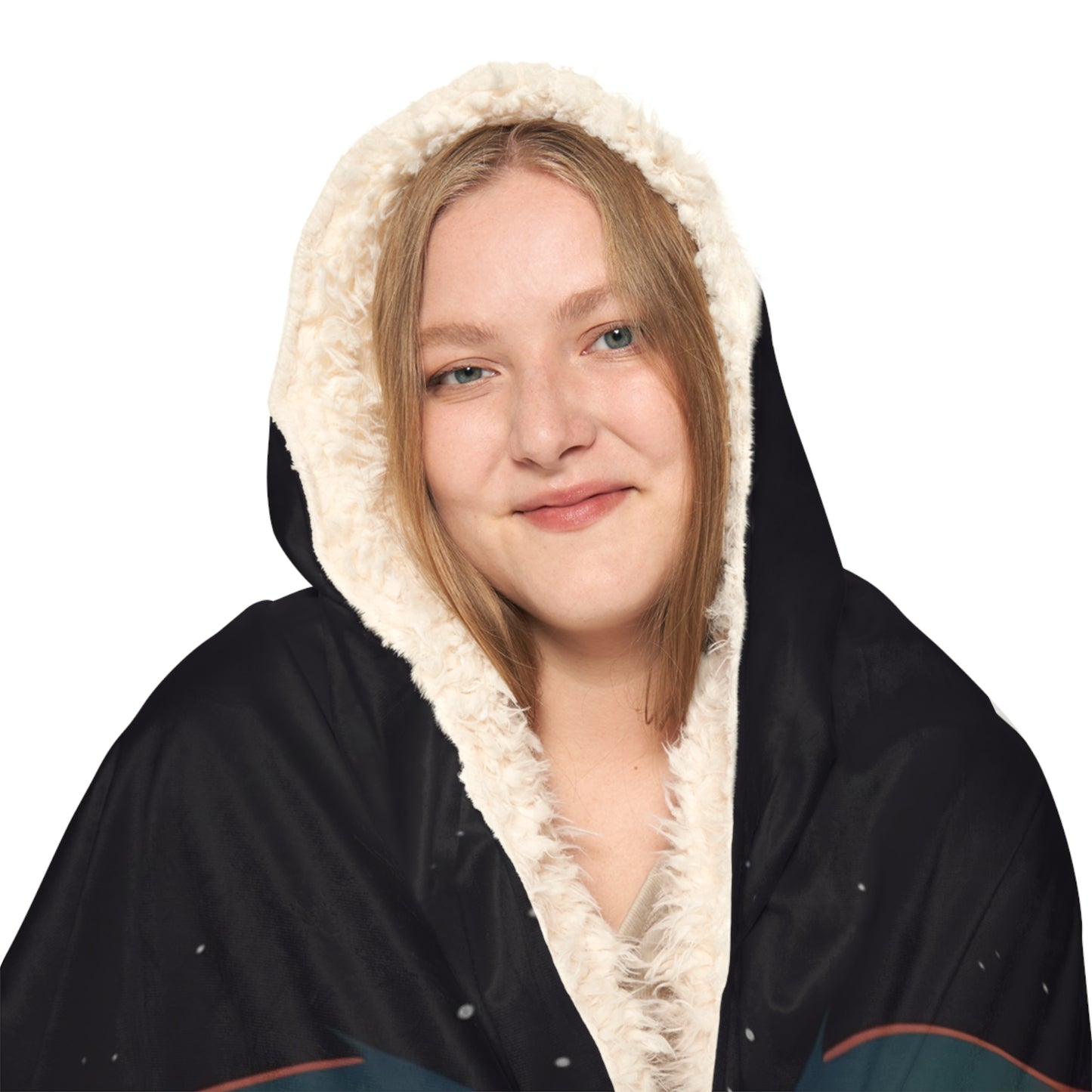 World's Coziest Future Rocket Scientist Hooded Snuggle Blanket