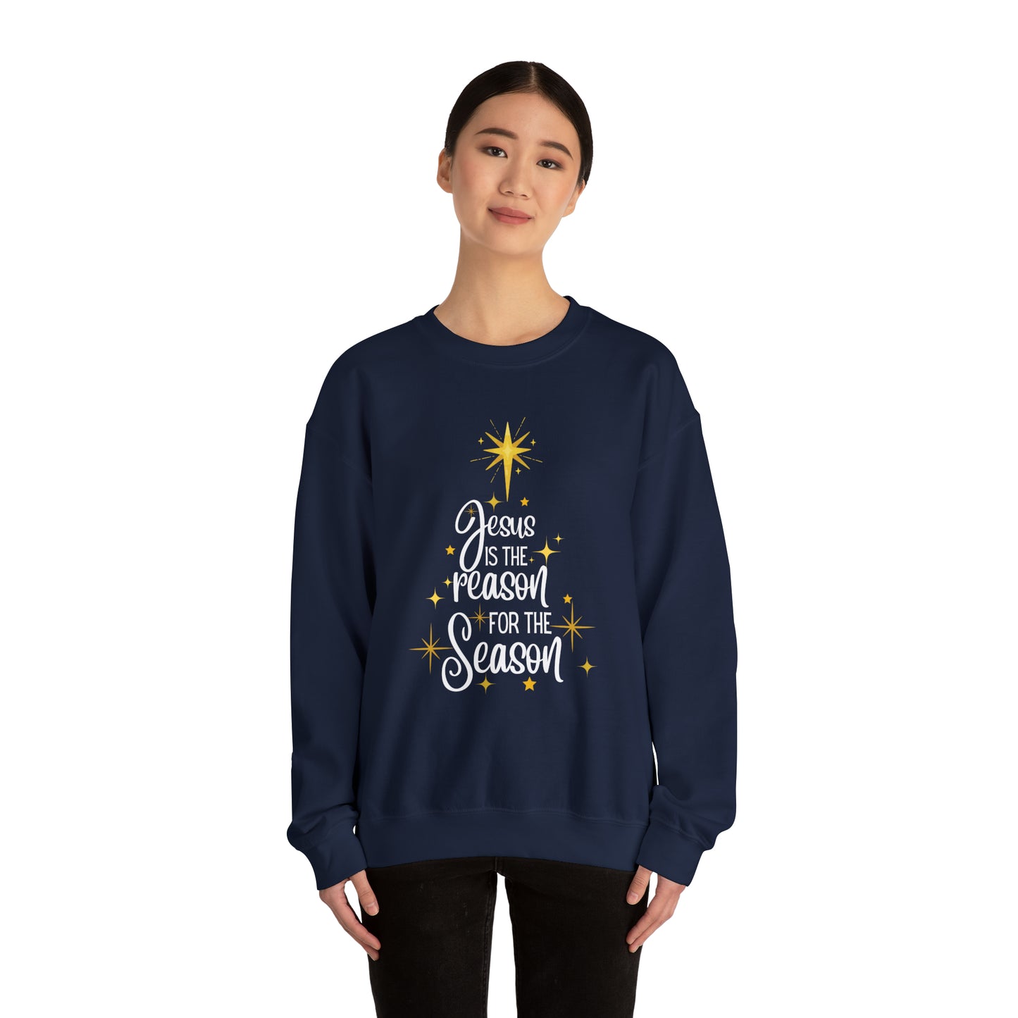 Jesus is the Reason for the Season Crewneck Sweatshirt