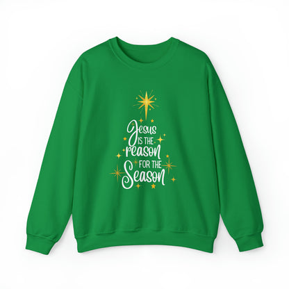 Jesus is the Reason for the Season Crewneck Sweatshirt