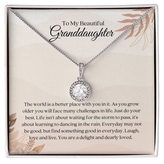 Pendent for Granddaughter | Eternal Hope Necklace for Granddaughter