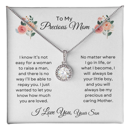 Dazzling Eternal Hope Necklace for Mom, for Birthday,  Mothers' Day, Special Occasions.