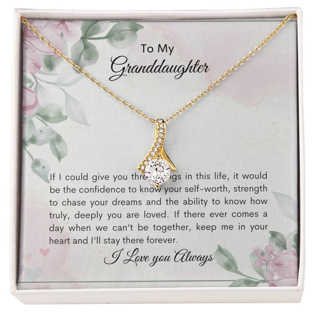 Alluring Beauty Necklace for Granddaughter