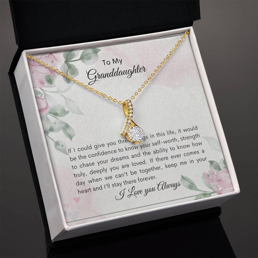 Alluring Beauty Necklace for Granddaughter