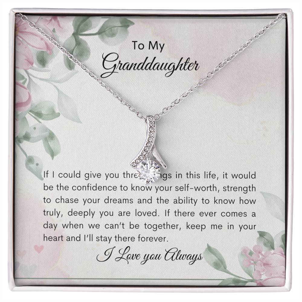 Alluring Beauty Necklace for Granddaughter