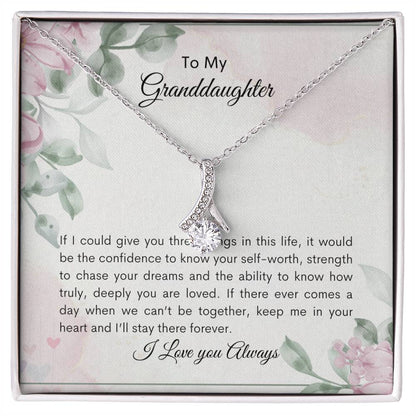 Alluring Beauty Necklace for Granddaughter