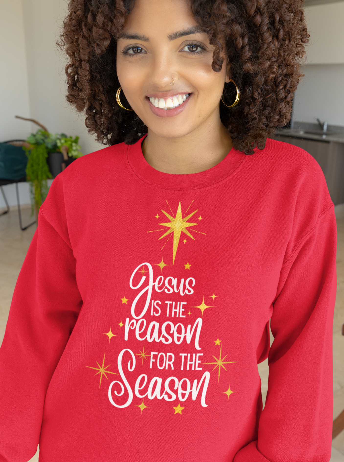 Jesus is the Reason for the Season Crewneck Sweatshirt