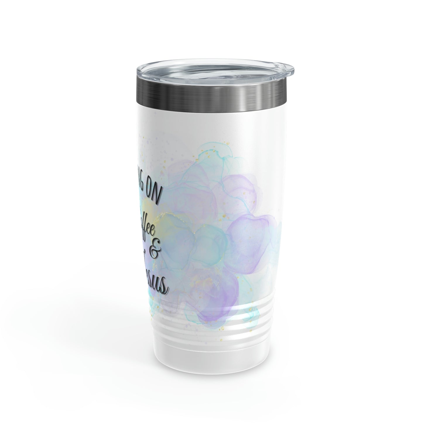 Running on Coffee and Jesus Tumbler, 20oz