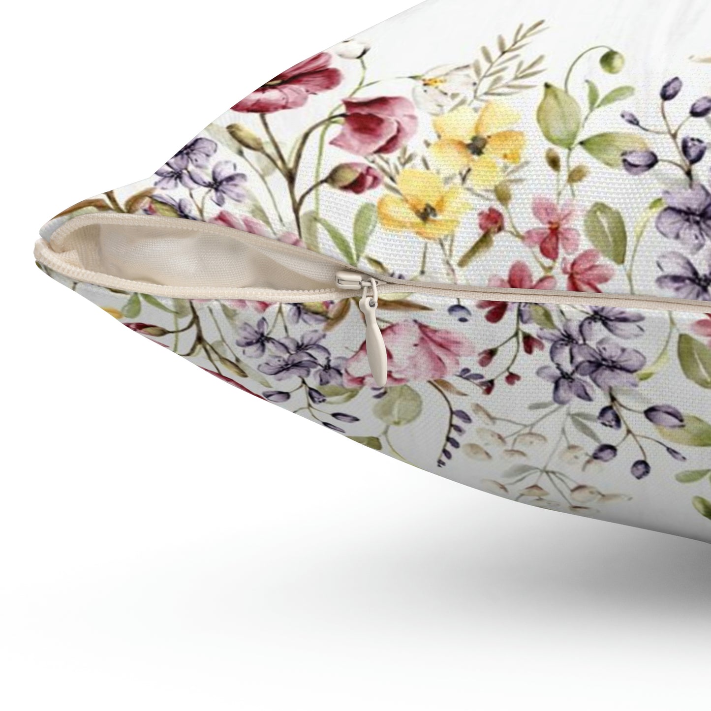 Grandma's Beautiful Garden Pillow with Foam Insert